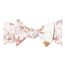Copper Pearl Knit Headband Bow(prints)