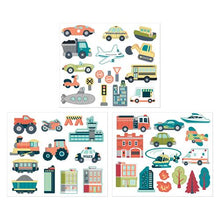 Magnetic Play Set, Transportation