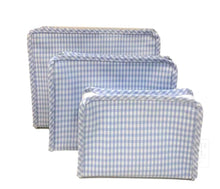 Roadie Small- Gingham Mist