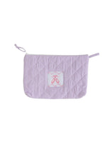 Purple Ballet Quilted Luggage