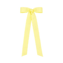 Mini Scallop Trim Longtail Bow