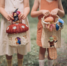 Rattan Castle Bag