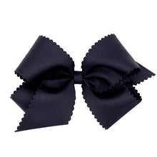 King Grosgrain Scalloped Edge Bow(9795)