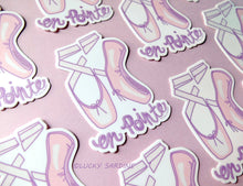 En Pointe Ballet Vinyl Sticker
