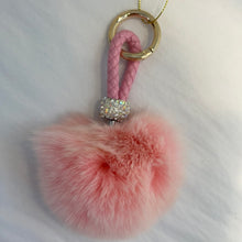 Faux Fur Pom-pom Charm