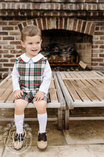 Peter Pan Collar Shirt(LS Woven) Aiken Place Plaid