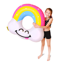 Pool Float, rainbow