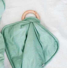 Lovey with Removable Wooden Teething Ring