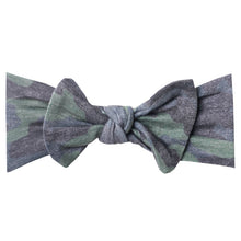 Copper Pearl Knit Headband Bow(prints)