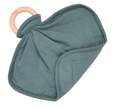 Lovey with Removable Wooden Teething Ring