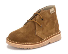TAN SUEDE LACE UP BOOT