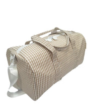 Gingham Khaki(New)Weekender