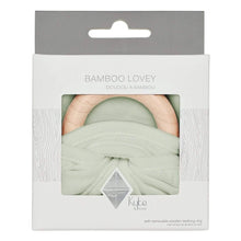 Lovey with Removable Wooden Teething Ring