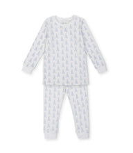 Blue Bunny Tails Grayson Pajama Set