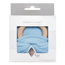 Lovey with Removable Wooden Teething Ring