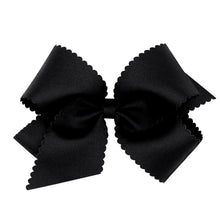 King Grosgrain Scalloped Edge Bow(9795)
