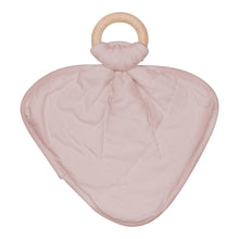 Lovey with Removable Wooden Teething Ring
